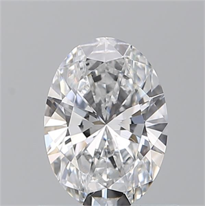 Picture of Natural Diamond 0.70 Carats, Oval with  Cut, D Color, SI1 Clarity and Certified by GIA