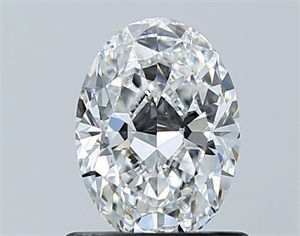 Picture of Natural Diamond 0.80 Carats, Oval with  Cut, E Color, VS2 Clarity and Certified by GIA