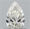 Diamante Natural 0.40 quilates, De pera , Color I, claridad VS1 y certificado GIA