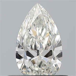 Foto Diamante Natural 0.40 quilates, De pera , Color I, claridad VS1 y certificado GIA de