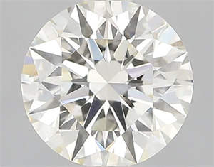 Picture of Natural Diamond 0.81 Carats, Round with Excellent Cut, L Color, VS1 Clarity and Certified by GIA
