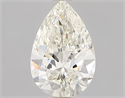 Natural Diamond 0.70 Carats, Pear with  Cut, J Color, VS1 Clarity and Certified by GIA