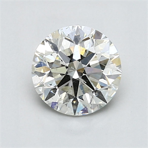 Foto Diamante Natural 1.16 quilates, Redondo , Color J, claridad I1 y certificado GIA de