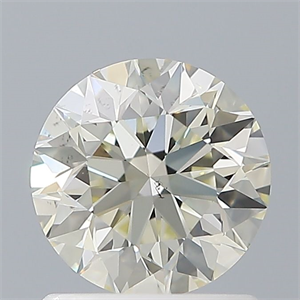 Foto Diamante Natural 1.02 quilates, Redondo , Color M, claridad SI1 y certificado GIA de