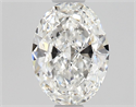 Natural Diamond 0.50 Carats, Oval with  Cut, E Color, VS1 Clarity and Certified by GIA