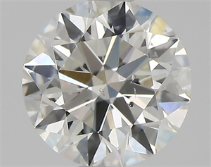 Foto Diamante Natural 0.90 quilates, Redondo , Color J, claridad SI2 y certificado GIA de