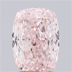 Picture of Lab Grown Diamond 2.50 Carats, CUSHION MODIFIED with  Cut, Fancy Intense Pink Color, VS1 Clarity and Certified by IGI