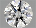 Natural Diamond 0.73 Carats, Round with Excellent Cut, H Color, VS1 Clarity and Certified by GIA