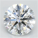 Del inventario de diamantes de laboratorio, 3.08 quilates, Redondo , Color D, claridad VVS2 y certificado GIA