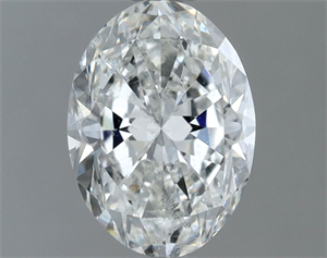 Foto Diamante Natural 1.01 quilates, Ovalado , Color G, claridad I1 y certificado GIA de