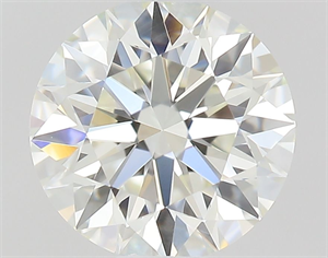 Foto Diamante Natural 0.51 quilates, Redondo , Color J, claridad VVS1 y certificado GIA de