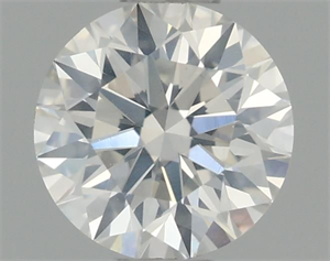 Picture of Natural Diamond 0.57 Carats, Round with Excellent Cut, H Color, SI2 Clarity and Certified by GIA