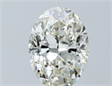 Diamante Natural 1.53 quilates, Ovalado , Color J, claridad SI2 y certificado GIA