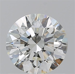 Picture of Natural Diamond 0.90 Carats, Round with Excellent Cut, J Color, VVS2 Clarity and Certified by GIA