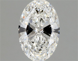 Foto Diamante Natural 0.60 quilates, Ovalado , Color E, claridad VVS1 y certificado GIA de