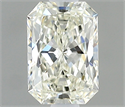 Natural Diamond 0.40 Carats, Radiant with  Cut, I Color, VVS2 Clarity and Certified by IGI