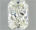 Natural Diamond 0.40 Carats, Radiant with  Cut, I Color, VVS2 Clarity and Certified by IGI