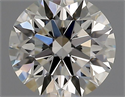 Natural Diamond 0.41 Carats, Round with Excellent Cut, I Color, VVS1 Clarity and Certified by GIA
