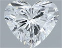 Natural Diamond 0.41 Carats, Heart with  Cut, D Color, VS1 Clarity and Certified by GIA