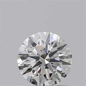 Foto Diamante Natural 0.71 quilates, Redondo , Color H, claridad SI1 y certificado GIA de