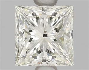 Picture of Natural Diamond 1.02 Carats, Princess with  Cut, L Color, SI1 Clarity and Certified by GIA