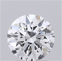 Del inventario de diamantes de laboratorio, 1.51 quilates, Redondo , Color D, claridad VVS2 y certificado IGI