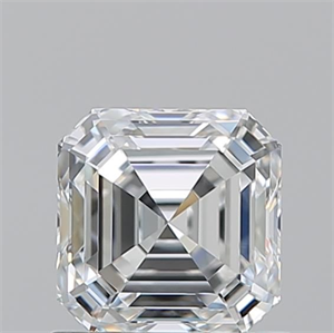 Picture of Natural Diamond 1.01 Carats, Asscher with  Cut, F Color, VVS2 Clarity and Certified by GIA