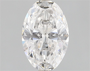 Picture of Natural Diamond 0.72 Carats, Oval with  Cut, E Color, I1 Clarity and Certified by GIA