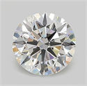 Lab Grown Diamond 1.06 Carats, Round with Ideal Cut, D Color, VS1 Clarity and Certified by IGI