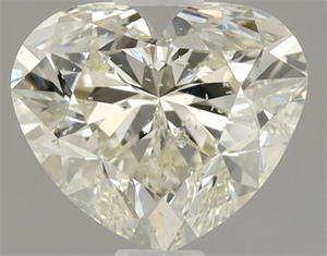 Picture of Natural Diamond 1.01 Carats, Heart with  Cut, L Color, SI2 Clarity and Certified by HRD