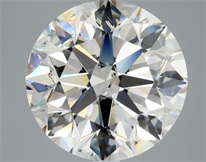 Picture of Natural Diamond 5.01 Carats, Round with Excellent Cut, I Color, SI2 Clarity and Certified by HRD
