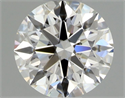 Diamante Natural 0.44 quilates, Redondo , Color I, claridad VVS2 y certificado GIA