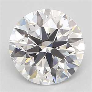 Foto Diamante Natural 0.60 quilates, Redondo , Color E, claridad VVS1 y certificado GIA de