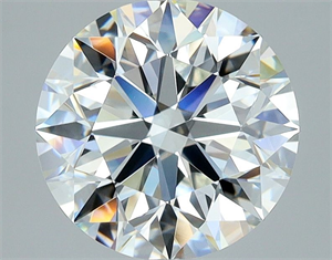 Foto Diamante Natural 2.01 quilates, Redondo , Color H, claridad VVS2 y certificado GIA de