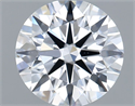Lab Grown Diamond 1.20 Carats, Round with Ideal Cut, D Color, VS2 Clarity and Certified by IGI