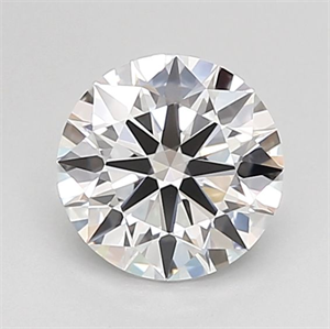 Picture of Lab Grown Diamond 1.03 Carats, Round with Ideal Cut, D Color, VVS2 Clarity and Certified by IGI