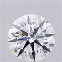 Lab Grown Diamond 1.25 Carats, Round with Ideal Cut, E Color, VVS1 Clarity and Certified by IGI