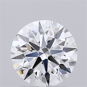 Picture of Lab Grown Diamond 1.25 Carats, Round with Ideal Cut, E Color, VVS1 Clarity and Certified by IGI