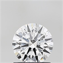 Del inventario de diamantes de laboratorio, 1.04 quilates, Redondo , Color E, claridad VVS2 y certificado IGI