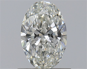 Picture of Natural Diamond 0.70 Carats, Oval with  Cut, I Color, VVS1 Clarity and Certified by GIA