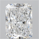 Natural Diamond 3.01 Carats, Radiant with  Cut, D Color, VS2 Clarity and Certified by GIA