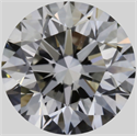 Natural Diamond 0.80 Carats, Round with Excellent Cut, H Color, IF Clarity and Certified by GIA