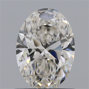 Picture of Natural Diamond 0.80 Carats, Oval with  Cut, I Color, IF Clarity and Certified by GIA