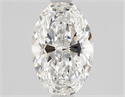 Natural Diamond 0.91 Carats, Oval with  Cut, E Color, VVS1 Clarity and Certified by GIA