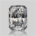 Natural Diamond 1.00 Carats, Radiant with  Cut, D Color, VVS1 Clarity and Certified by GIA