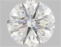 Natural Diamond 1.01 Carats, Round with Excellent Cut, G Color, SI2 Clarity and Certified by IGI