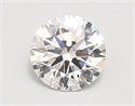 Lab Grown Diamond 0.91 Carats, Round with Ideal Cut, D Color, VVS2 Clarity and Certified by IGI