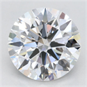 Lab Grown Diamond 3.02 Carats, Round with Ideal Cut, D Color, VVS1 Clarity and Certified by IGI