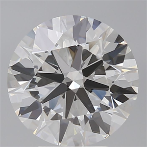 Picture of Lab Grown Diamond 5.09 Carats, Round with Ideal Cut, E Color, VS2 Clarity and Certified by IGI