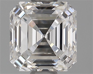 Picture of Lab Grown Diamond 1.01 Carats, Asscher with  Cut, G Color, VS1 Clarity and Certified by GIA
